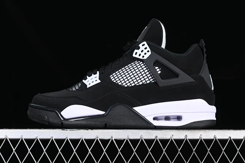 All categories Air Jordan Jordan series basketball shoes Air Jordan 4 Pure original Air Jordan 4 Retro "White Thunder" AJ4 Joe 4 White Thunder FQ8138-001